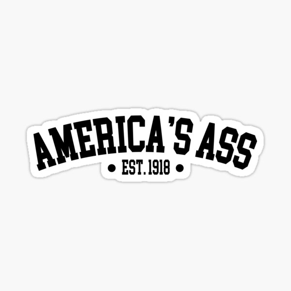Item preview, America's Ass designed and sold by MaryNielsonC.
