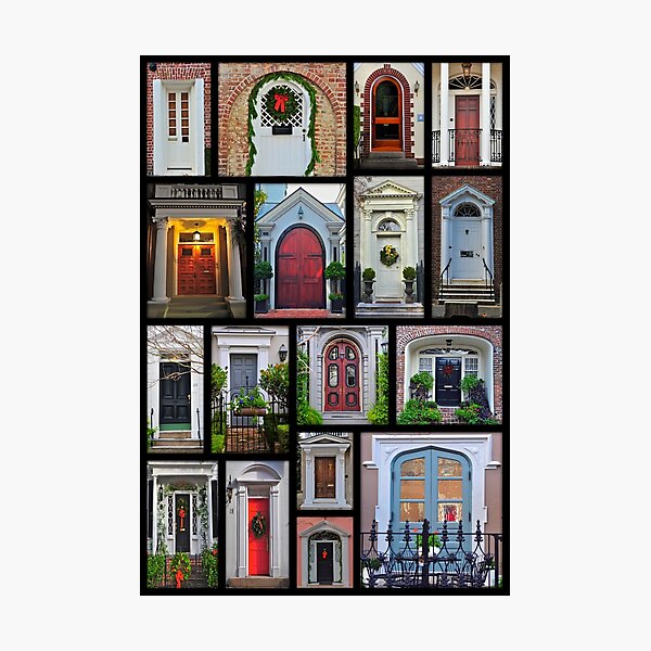 Doors of Charleston Photographic Print