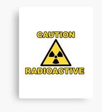 Radioaktiv Leinwanddruck