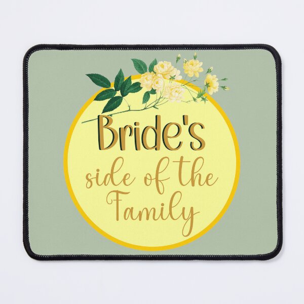 Item preview, Bride's Side of the Family designed and sold by sandpiperstudio.