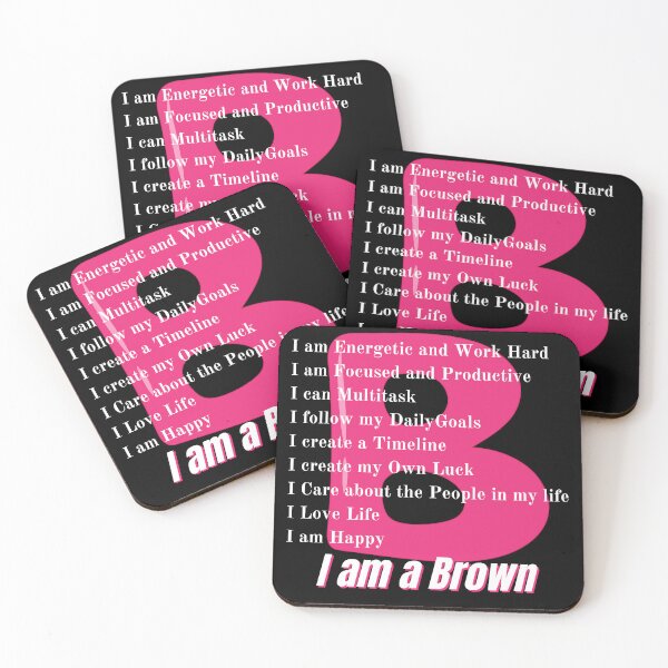 Item preview, Brown Family Monogram displays proud family characteristics designed and sold by Faelee.
