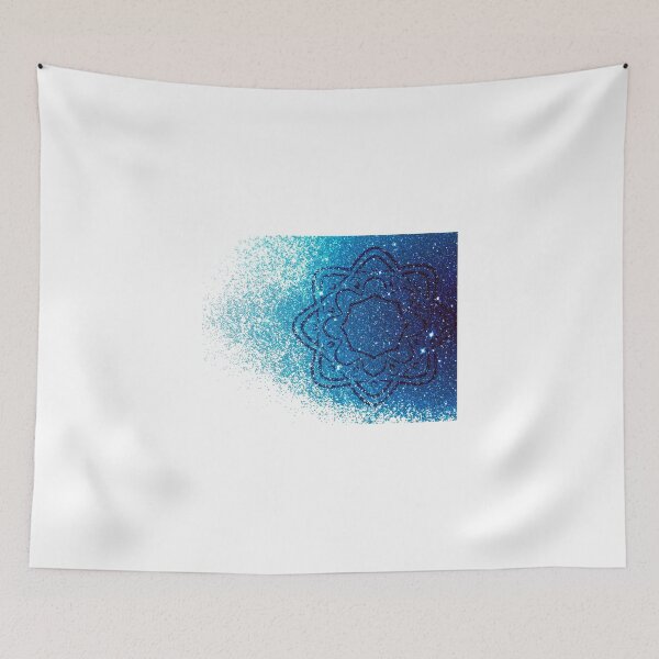 Item preview, Mandala Azul - Poeira Estelar designed and sold by Meditanacor.