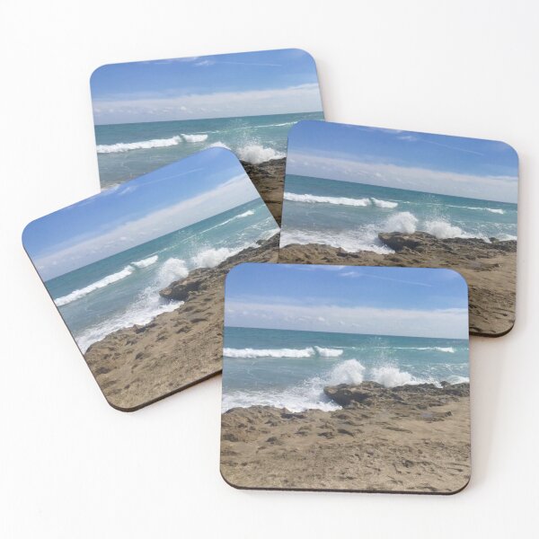 Item preview, JUPITER ISLAND BLOWING ROCKS designed and sold by BridgetBresser.