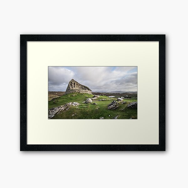Doune Broch, Carloway, Isle of Lewis Framed Art Print