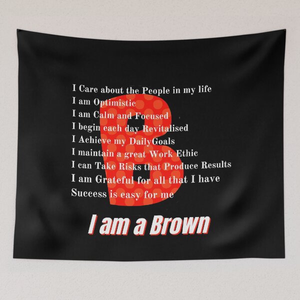 Item preview, Brown Family Monogram displays proud family characteristics designed and sold by Faelee.