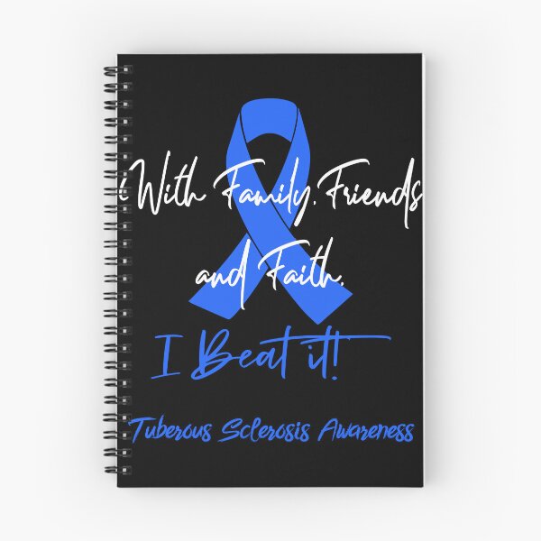 Item preview, Tuberous Sclerosis Warrior - With Family, Friends, and Faith - I BEAT IT! designed and sold by Robbsyn.
