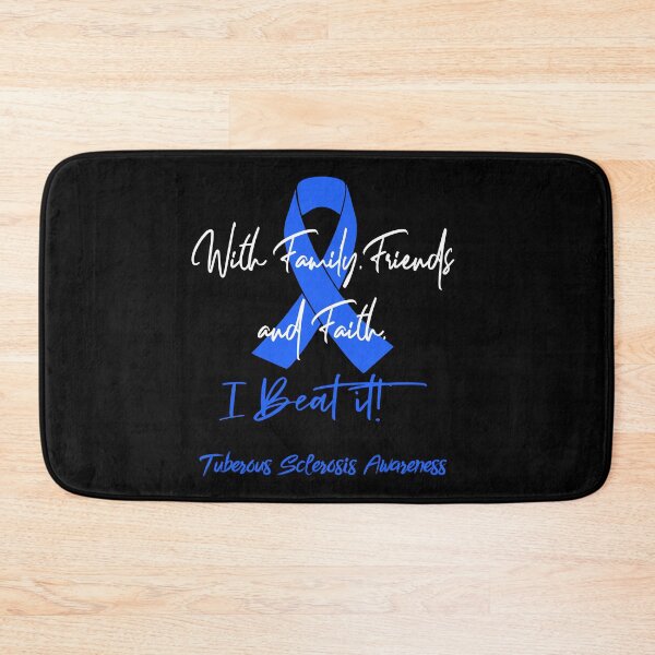 Item preview, Tuberous Sclerosis Warrior - With Family, Friends, and Faith - I BEAT IT! designed and sold by Robbsyn.
