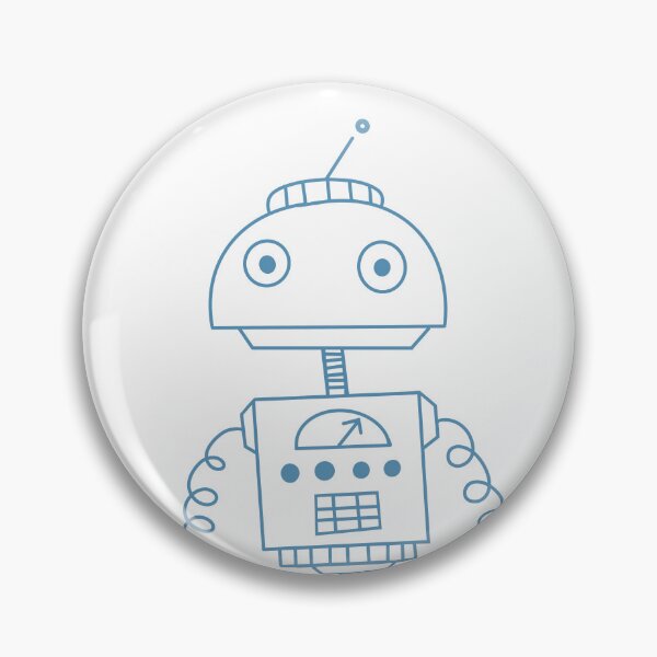 Artikelvorschau, Blauer Roboter entworfen und verkauft von acbcesarz.