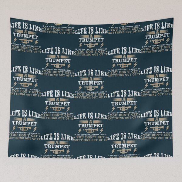 Item preview, life is like a trumpet White   designed and sold by Parametric.