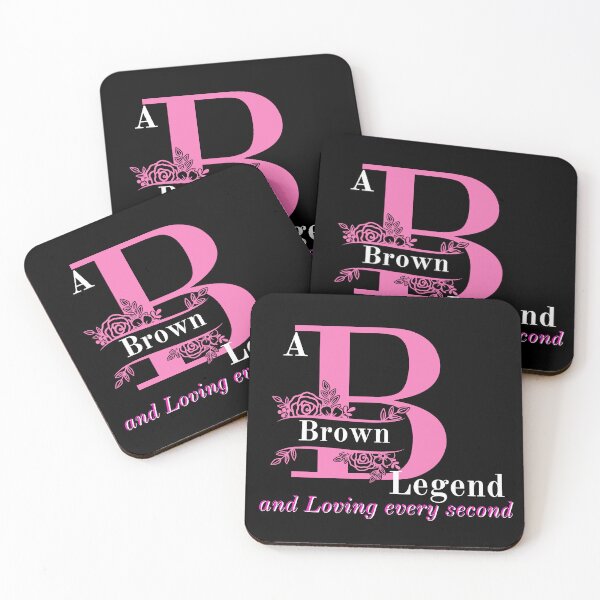 Item preview, Brown Family Monogram displays proud family characteristics designed and sold by Faelee.