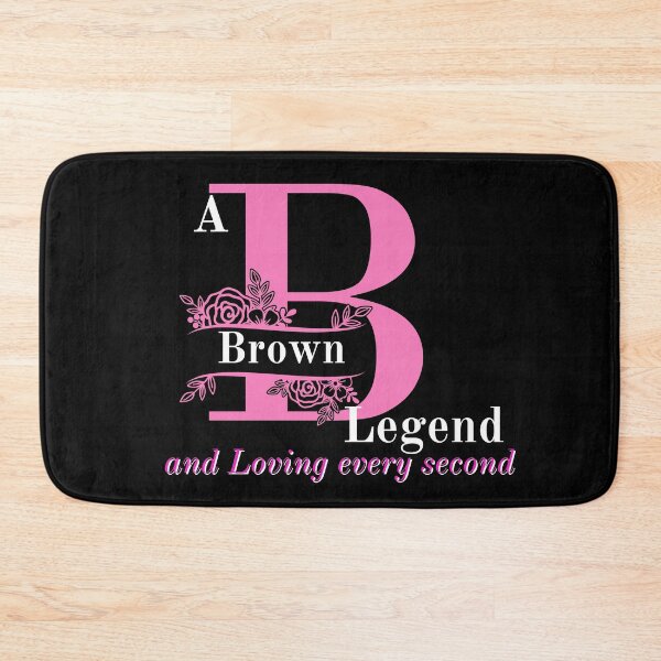 Item preview, Brown Family Monogram displays proud family characteristics designed and sold by Faelee.