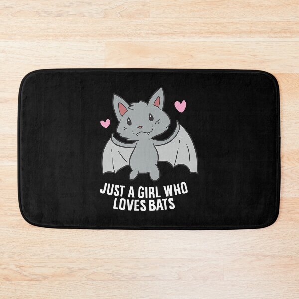 Item preview, Just a Girl Who Loves Bats designed and sold by nwaja-art.