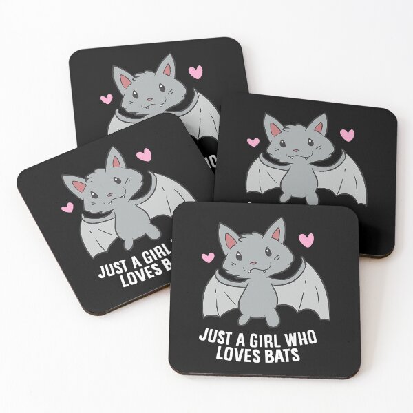 Item preview, Just a Girl Who Loves Bats designed and sold by nwaja-art.