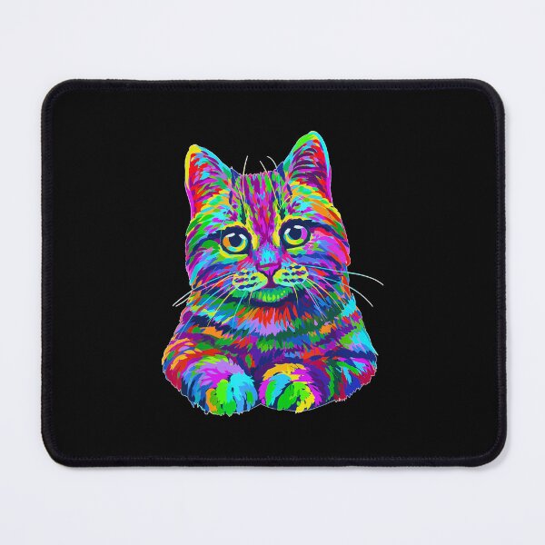 Item preview, Colorful Cat Head Art Style designed and sold by puettallexw.