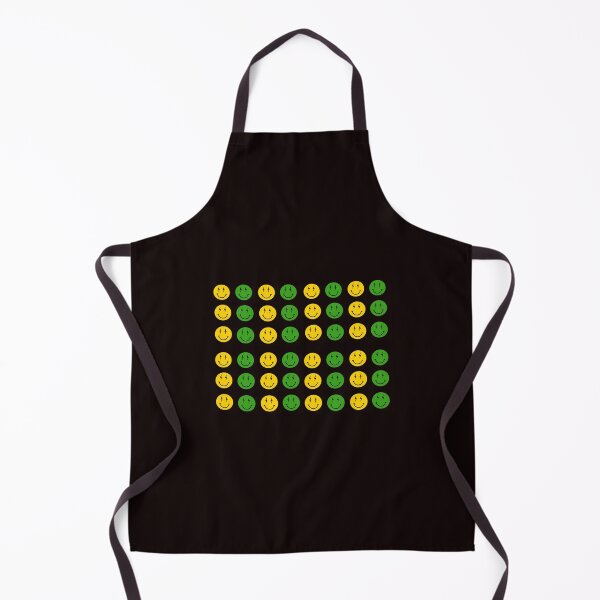 Item preview, Green and yellow trendy smiley faces designed and sold by Kandi Hohenberger.