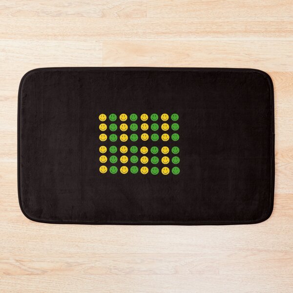Item preview, Green and yellow trendy smiley faces designed and sold by Kandi Hohenberger.
