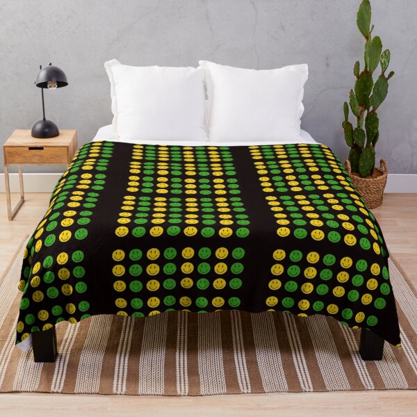 Item preview, Green and yellow trendy smiley faces designed and sold by Kandi Hohenberger.
