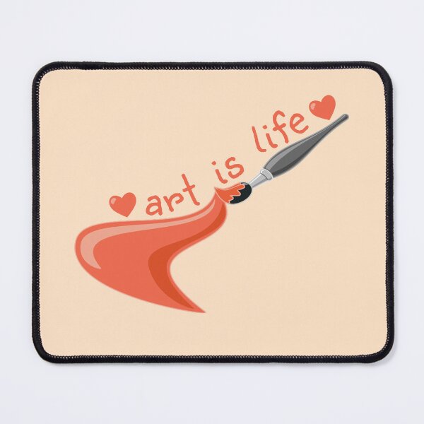 Artikelvorschau, ART IS LIFE Orange Paintbrush entworfen und verkauft von everything4eva.