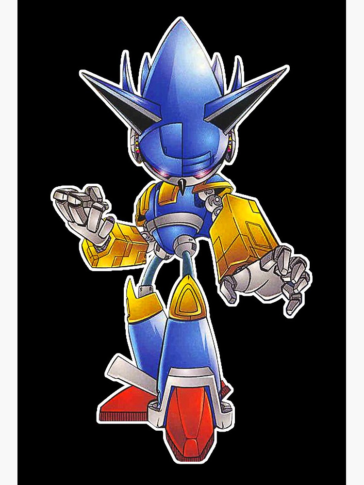 Mecha Sonic | Art Board Print