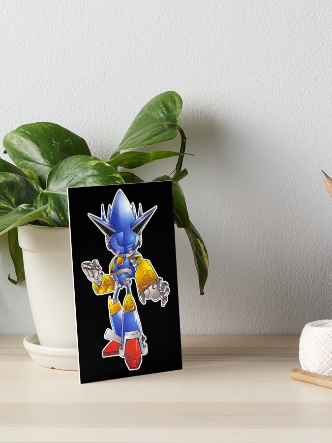 Mecha Sonic | Art Board Print