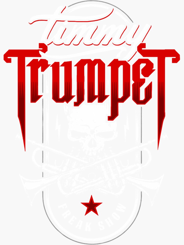 "timmy trumpet " Sticker for Sale by Parametric Redbubble