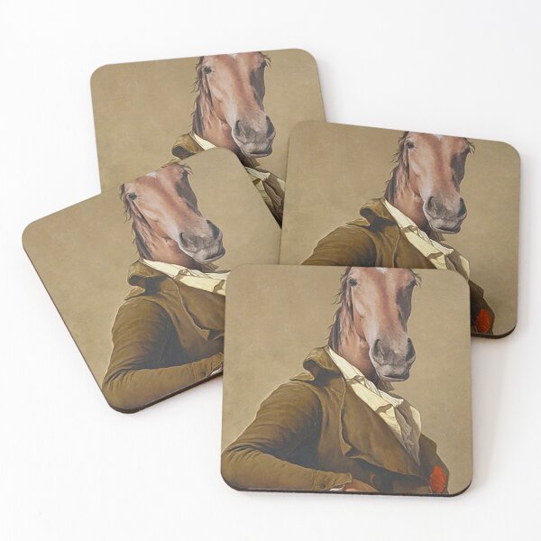 Item preview, HORSE with Humans Body - Vintage Potrait designed and sold by alexsaures.