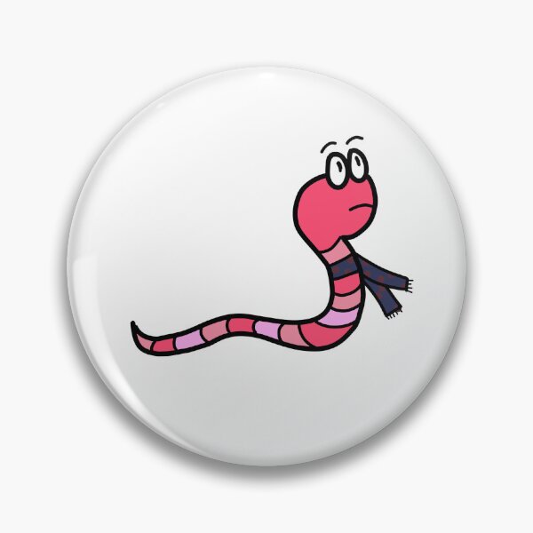 Item preview, Cartoon Worm designed and sold by KandKKrafts.