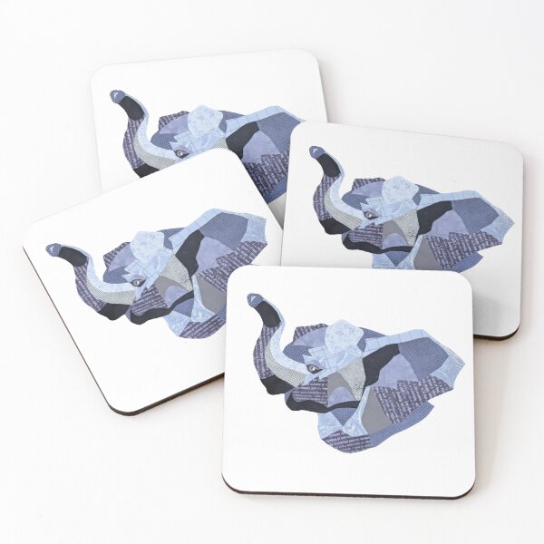 Item preview, Cut Paper Baby Elephant designed and sold by SXTNart.