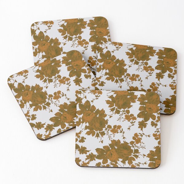 Item preview, Vintage Brown Rose Pattern designed and sold by GraphicsClub.