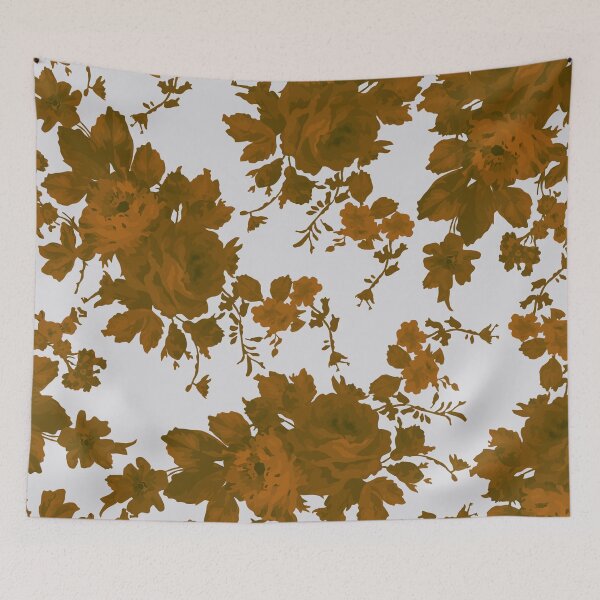 Item preview, Vintage Brown Rose Pattern designed and sold by GraphicsClub.