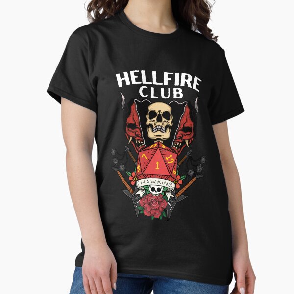 Item preview, Hellfire Club - Black - D20 - Guitars - Flails - Skull designed and sold by Fenay Designs.