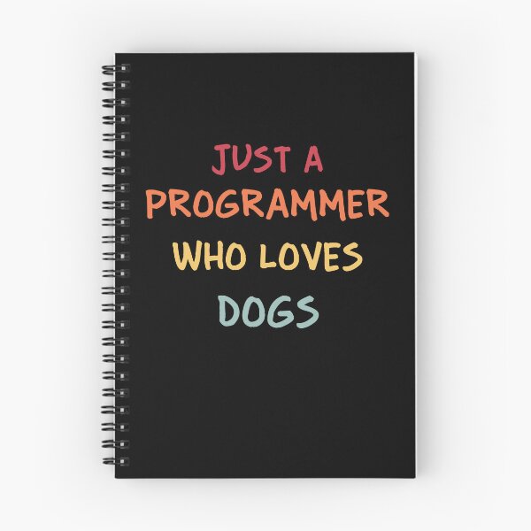 Item preview, Funny Programmer Gift | Funny Software Developer Gift | Funny Coder Gift | Just A Programmer Who Loves Dogs designed and sold by campingforge.