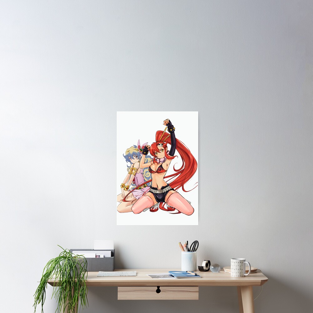 Yoko Littner Gurren Lagann Design For Fan | Poster