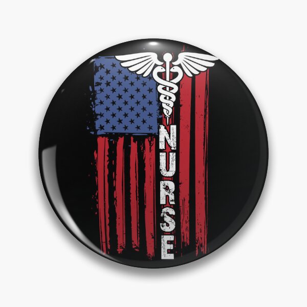 Item preview, Patriotic american usa flag registered nurse designed and sold by MollieCooper98.