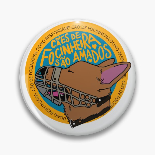 Item preview, Cães de focinheira são amados (marrom) designed and sold by ClikProdutos.