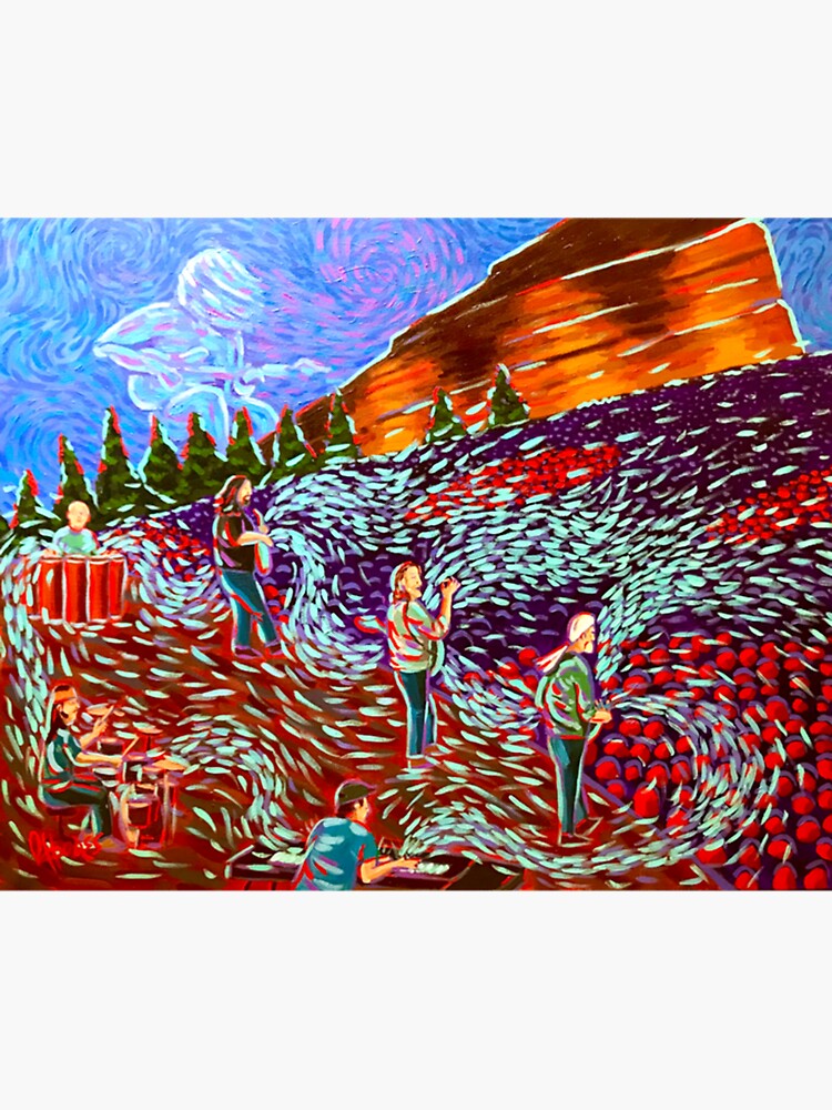 Widespread Panic at Red Rocks Premium  Sticker