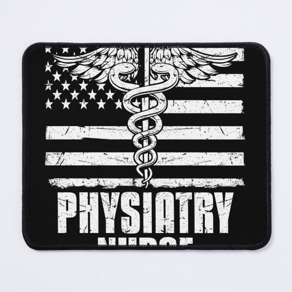 Item preview, Physiatry nurse american flag designed and sold by MollieCooper98.