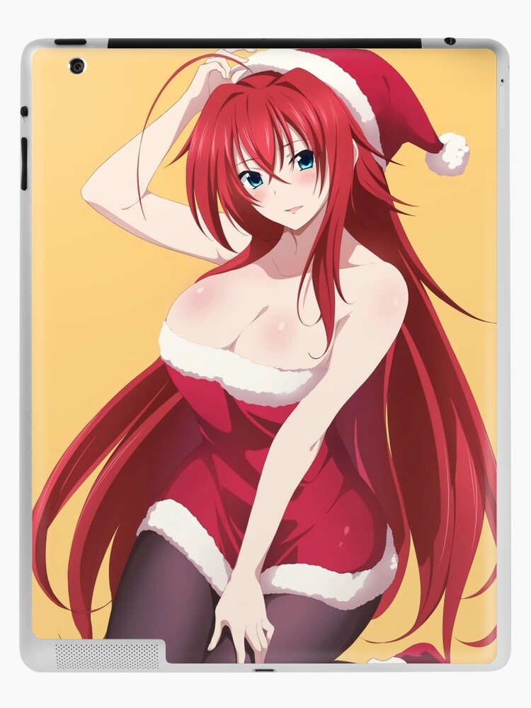 Rias Gremory Xmas High School DxD Custom Fan Art Anime Goddess Story Card  Girl