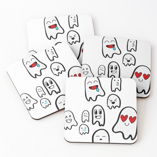 Item preview, Spooky Cute Ghost Emoji designed and sold by Nicheek.