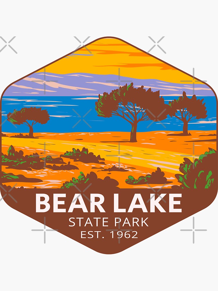 "Bear Lake State Park Utah" Sticker for Sale by Home-Spirit | Redbubble