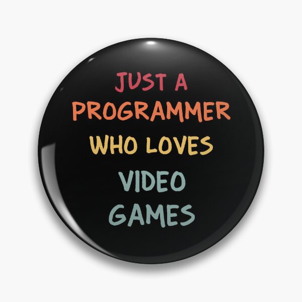 Item preview, Funny Programmer Gift | Funny Software Developer Gift | Funny Coder Gift | Just A Programmer Who Loves Video Games designed and sold by campingforge.