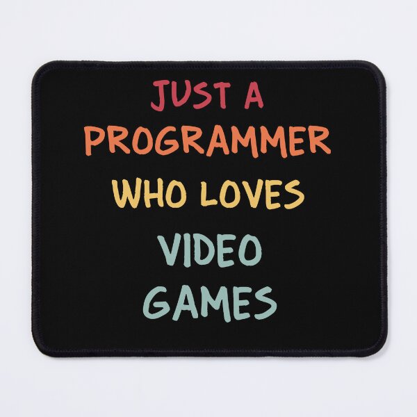 Item preview, Funny Programmer Gift | Funny Software Developer Gift | Funny Coder Gift | Just A Programmer Who Loves Video Games designed and sold by campingforge.