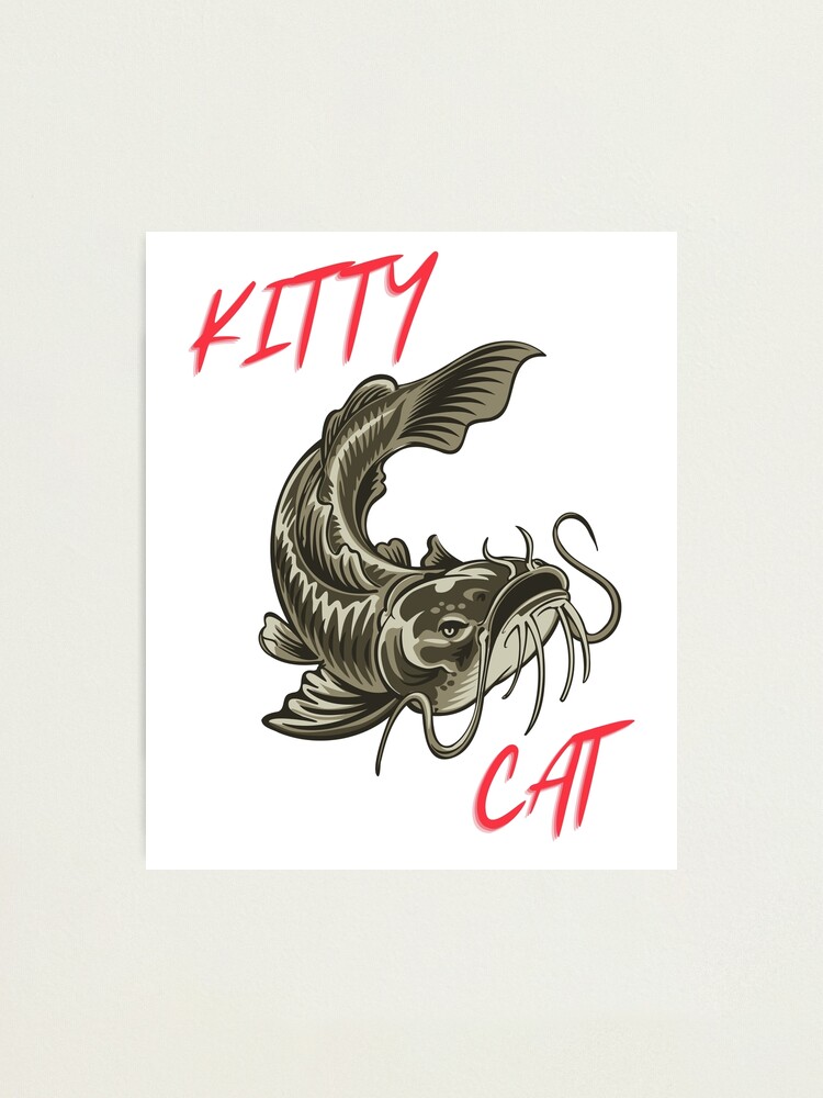 Kitty Catfish Sticker for Sale by Rickido