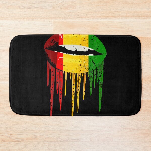 Item preview, Rasta dripping lips rastafarian reggae designed and sold by MollieCooper98.