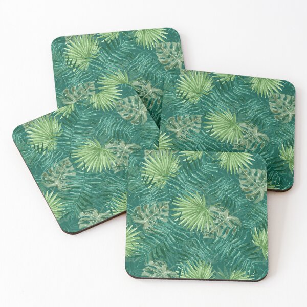Item preview, Celebration Town Dark Green Giant Monstera Leaf Print designed and sold by CelebrationTown.