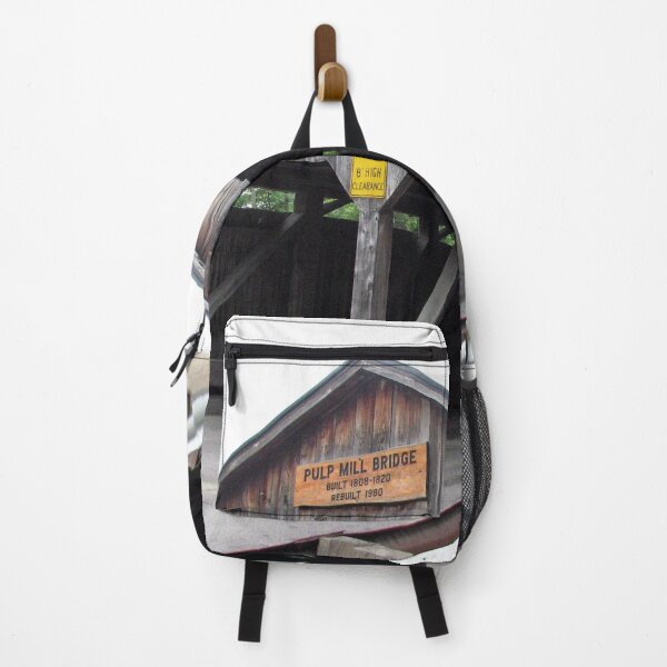 Item preview, Pulp Mill Covered Bridge Vermont designed and sold by gotucoveredart.