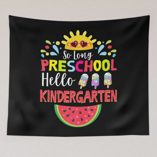 Item preview, So long preschool hello kindergarten teacher designed and sold by MollieCooper98.