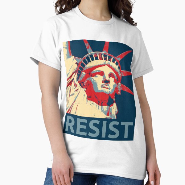 Item preview, Anti-Trump Resist Statue of Liberty designed and sold by rickyroekowski.
