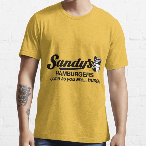 Sandy's Hamburgers Unisex Retro T-Shirt