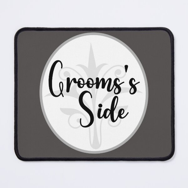 Item preview, Groom's Side designed and sold by sandpiperstudio.